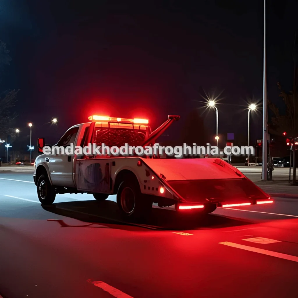 افروغی نیا یدک کش تخصصی شبانه روزی خودروهای ایرانی در مشهد